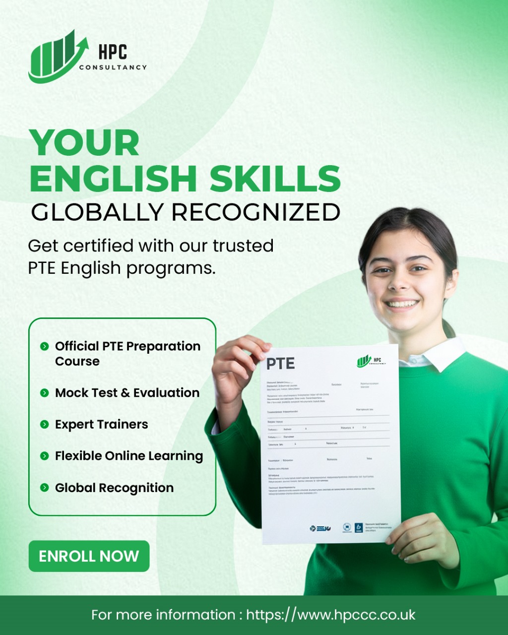 English PTE Certificates