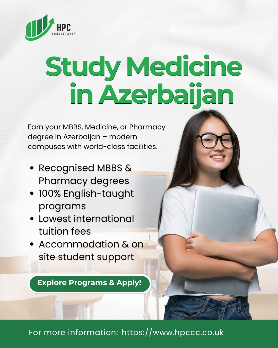 MBBS, Medicine, Pharmacy Education Azerbaijan
