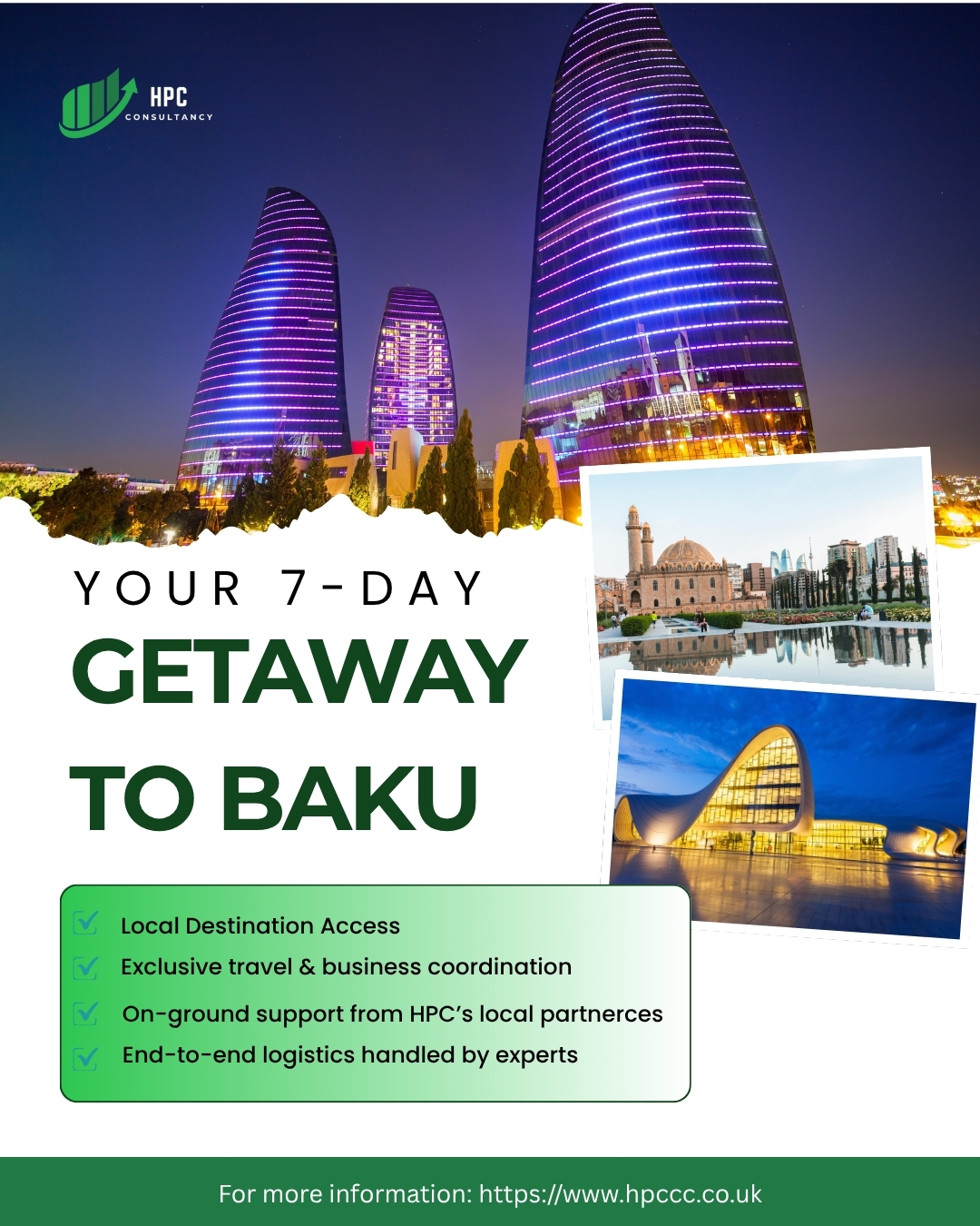 7 Days Baku Package
