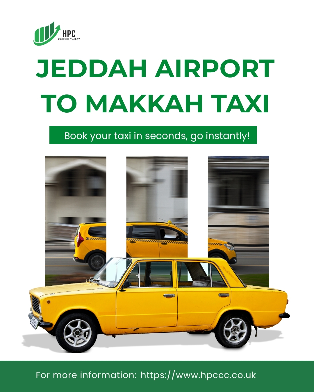 Jeddah airport to Makkah Taxi