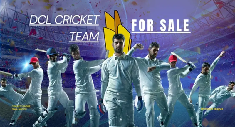 DCL Cricket Team for Sale 